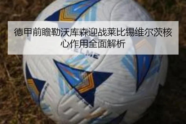 德甲前瞻勒沃库森迎战莱比锡维尔茨核心作用全面解析